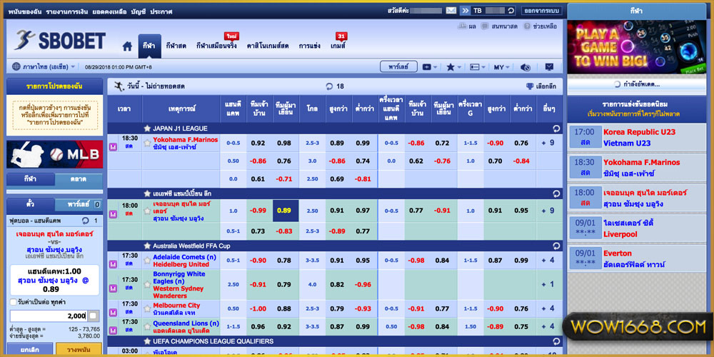 สมัคร sbobet